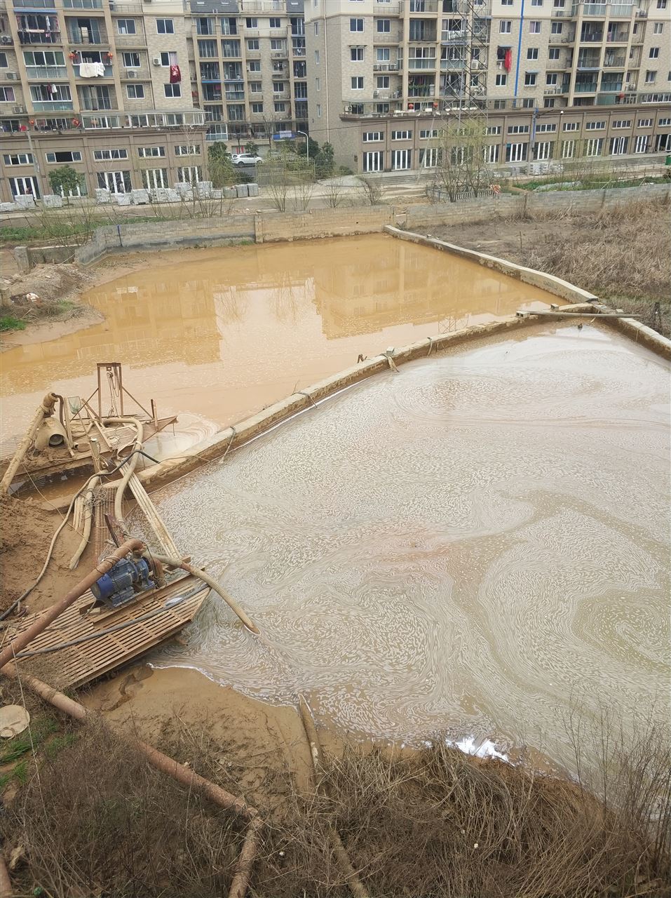 杨浦沉淀池淤泥清理-厂区废水池淤泥清淤